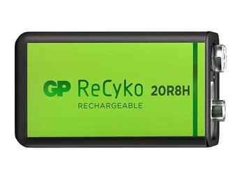 1 akumulatorek 6F22 / 9V GP ReCyko 200mAh