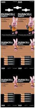 bateria alkaliczna Duracell 4x4 LR03 AAA HDBC (blister) - 16 sztuk