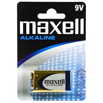 12 x bateria alkaliczna Maxell Alkaline 6LR61/9V