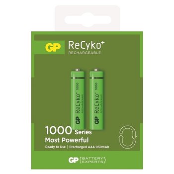 2 x akumulatorki R03/AAA GP ReCyko+ 1000 Series 950mAh