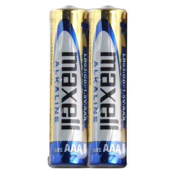bateria alkaliczna Maxell Alkaline LR03 / AAA (shrink) - 2 sztuki
