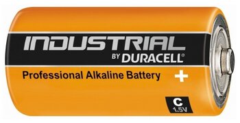 204 x bateria alkaliczna Duracell Industrial LR14 C (bulk)