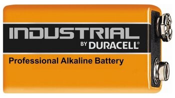 210 x bateria alkaliczna Duracell Industrial 6LR61 9V (bulk)