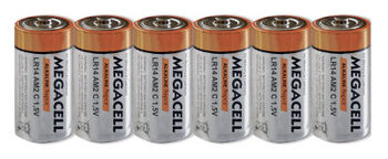 24 x bateria alkaliczna Megacell LR14 C
