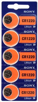 5 x bateria litowa mini Sony CR1220