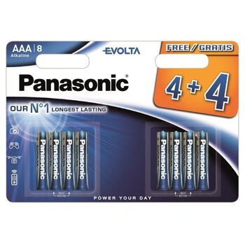 Panasonic Evolta LR03/AAA (blister) - 8 sztuk
