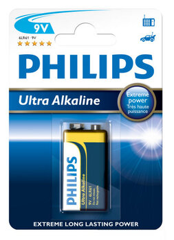 bateria alkaliczna Philips Ultra Alkaline 6LR61/9V