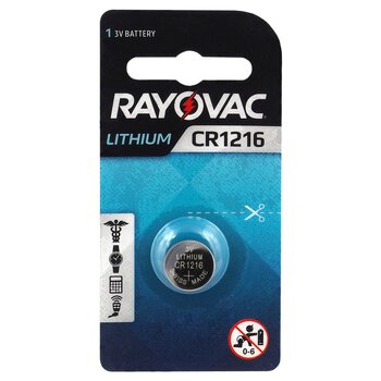bateria litowa Rayovac CR1216
