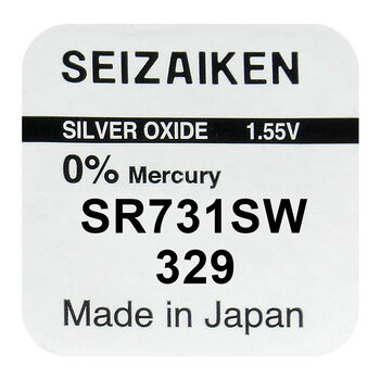 bateria srebrowa mini Seizaiken / SEIKO 329 / SR731SW