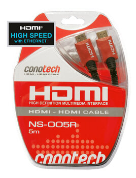 Kabel HDMI (v1.4) Conotech 5m Gold NS-005R