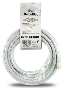 Kabel koncentryczny RG-6 TechniSat 10 metrów