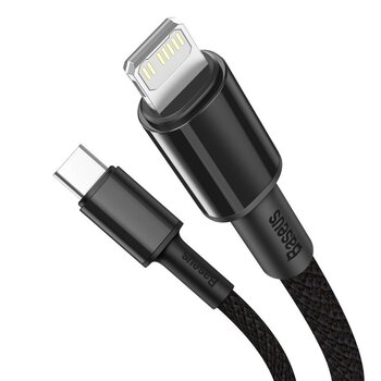 Kabel przewód USB-C / Typ-C - Lightning / iPhone 100cm Baseus CATLGD-01 z obsługą szybkiego ładowania 20W PD