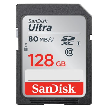 Karta pamięci SD (SDXC) SanDisk 128GB Ultra 533x