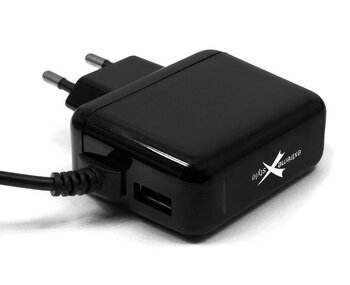 ładowarka sieciowa eXtreme z kablem micro USB i gniazdem USB 3100mA TC31MU