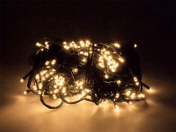 Lampki choinkowe LED 100szt 8m białe ciepłe