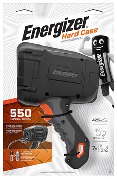 Latarka szperacz diodowy Energizer Rechargeable hybrid PRO Spotlight Latarka szperacz diodowy Energizer Rechargeable hybrid PRO Spotlight