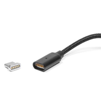magnetyczny kabel USB-C do USB 2.0 eXtreme 120cm czarny