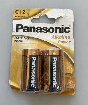 OUTLET Panasonic Alkaline Power LR14 / C (blister) - 2 sztuki