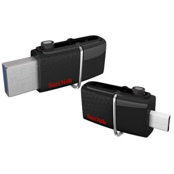 Pendrive USB 3.0 + micro USB OTG - SanDisk Ultra Dual USB Drive 3.0 16GB
