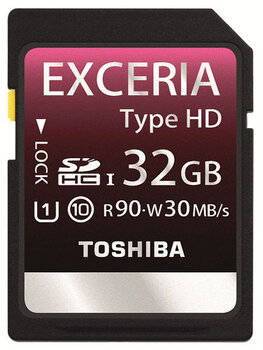 Toshiba SDHC 32GB EXCERIA Type HD (30/90 MB/s)