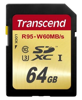 Transcend SDXC 64GB Ultimate UHS-I U3