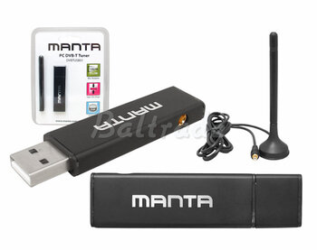 Tuner USB DVB-T Manta DVBTUSB01 Slim HD