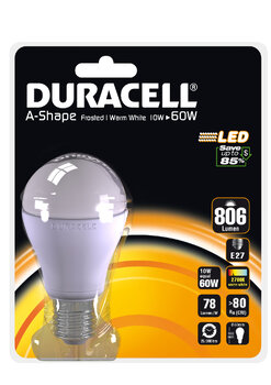 Żarówka Duracell LED E27 10W