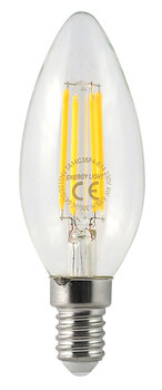 Żarówka LED Filament E14 4W świeczka Energy Light