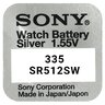 10 x bateria srebrowa mini Sony 335 / SR 512 SW
