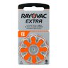 40 x baterie do aparatów słuchowych Rayovac Extra 13