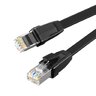 Płaski kabel sieciowy z metalowymi wtyczkami U/FTP Ethernet RJ45 Cat. 8 do 40Gbps Ugreen 10980 1m