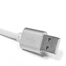 silikonowy kabel micro USB eXtreme 100cm biały (blister)