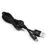 silikonowy kabel micro USB eXtreme 100cm czarny (blister)