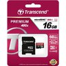 Transcend microSDHC 16GB Premium 400x UHS-I class 10