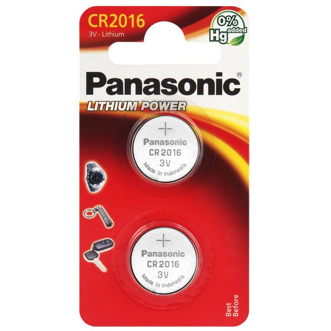 2 x bateria litowa mini Panasonic CR2016 2 x bateria litowa mini Panasonic CR2016
