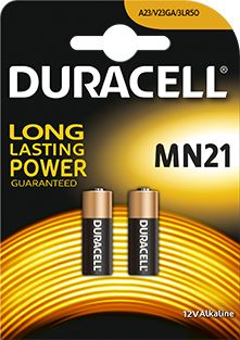 2 x bateria do pilota samochodowego Duracell A23