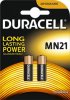 2 x Duracell A23 2 x Duracell A23