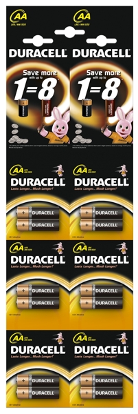 12 x bateria alkaliczna Duracell Duralock Basic C&B LR6 AA (blister) 12 x bateria alkaliczna Duracell Duralock Basic C&B LR6 AA (blister)