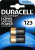 2 x Duracell CR123