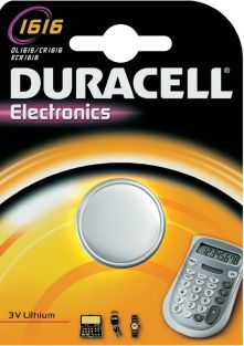 bateria litowa mini Duracell CR1616