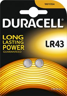 2 x bateria alkaliczna mini Duracell G12 / LR43 / 186 / V12GA / L1142 2 x bateria alkaliczna mini Duracell G12 / LR43 / 186 / V12GA / L1142