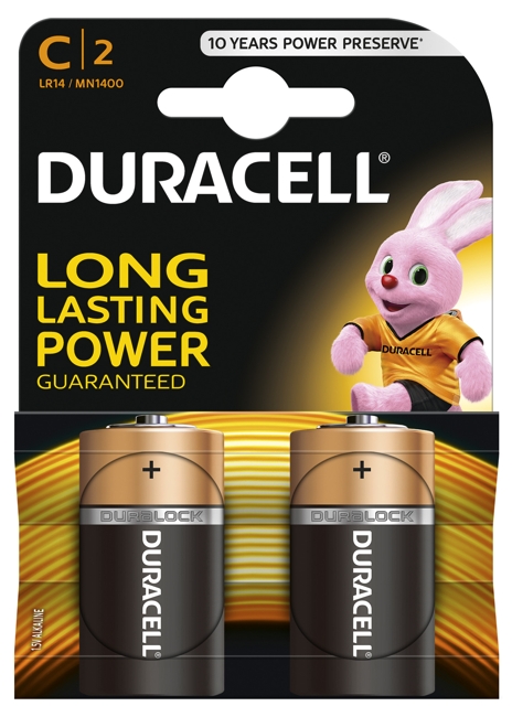 2 x bateria alkaliczna Duracell LR14 C (blister) 2 x bateria alkaliczna Duracell LR14 C (blister)