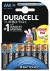 8 x Duracell Duralock Turbo Max LR03/AAA (blister) 8 x Duracell Duralock Turbo Max LR03/AAA (blister)