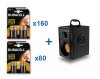 Zestaw baterii alkalicznych Duracell Duralock Basic 160 blistrów LR6/AA + 80 blistrów LR03/AAA + Przenośne głośniki bluetooth stereo z odtwarzaczem MP3 Media-Tech MT3145 Zestaw baterii alkalicznych Duracell Duralock Basic 160 blistrów LR6/AA + 80 blistrów LR03/AAA + Przenośne głośniki bluetooth stereo z odtwarzaczem MP3 Media-Tech MT3145