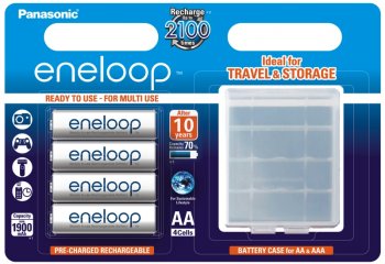 4 x akumulatorki Panasonic Eneloop R6 AA 2000mAh BK-3MCCEC4BE (blister + box) 4 x akumulatorki Panasonic Eneloop R6 AA 2000mAh BK-3MCCEC4BE (blister + box)