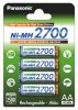 4 x Panasonic R6/AA Ni-MH 2700mAh (blister)