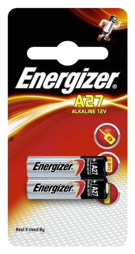 2 x bateria do pilota samochodowego Energizer 27A MN27 2 x bateria do pilota samochodowego Energizer 27A MN27