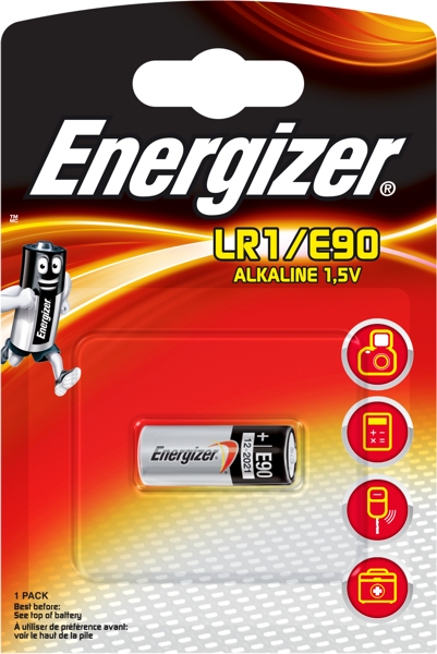 bateria Energizer LR1 / LR01 / N / E90 bateria Energizer LR1 / LR01 / N / E90