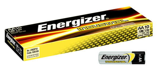 10 x bateria alkaliczna Energizer Industrial LR6 AA 10 x bateria alkaliczna Energizer Industrial LR6 AA