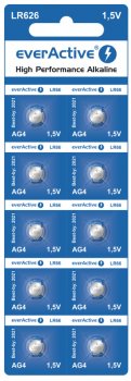 10x bateria alkaliczna mini everActive G4 LR626 LR66 10x bateria alkaliczna mini everActive G4 LR626 LR66